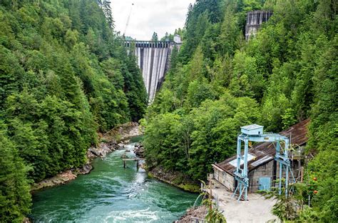 Lower Baker Dam Spillway Photograph By Tom Cochran Pixels