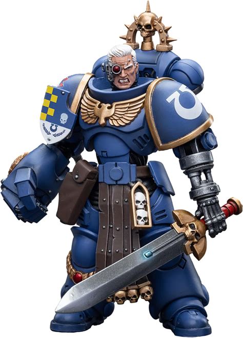 Pipigirl JoyToy 40K Space Marine Figura de acción auténtica de 1 18