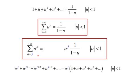 Calcul de sommes infinies à partir de la série géométrique YouTube