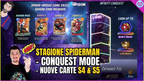 Nuova Stagione Spiderman Conquest Mode Competitivo E Nuove Carte Move