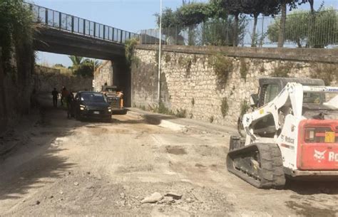 Gragnano Iniziati I Lavori Di Rifacimento Del Manto Stradale In Via