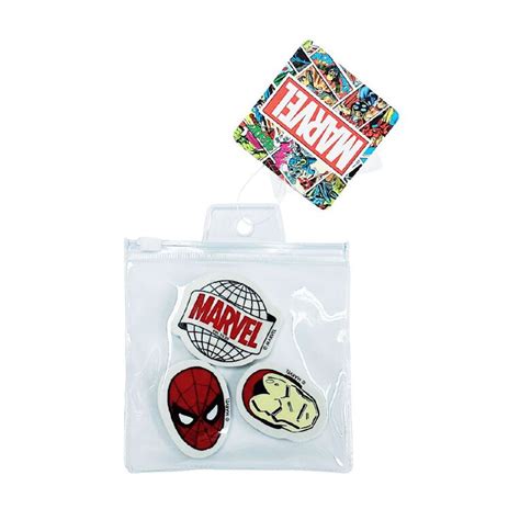 Marvel Erasers 3 Pack The Warehouse