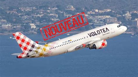 Volotea annonce l ouverture de 2 nouvelles lignes entre l Algérie et ce