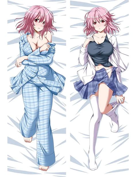 Japan Anime Hugging Body Pillow Case Peach Skin Touhou