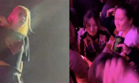 BLACKPINK Rosés reaction to fans fighting at a concert draws attention