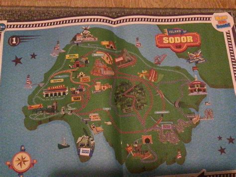 The Map Of Sodor Fandom