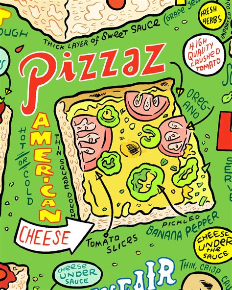 Philadelphia Tomato PieHawk Krall IllustrationOnline Store