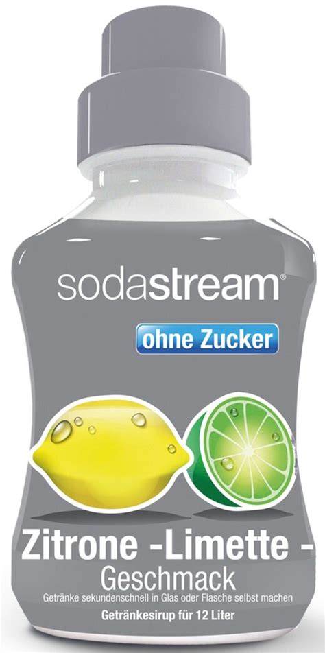 Sodastream Cytryna Limonka Zero Ml Bez Cukru Syrop Niskie Ceny I