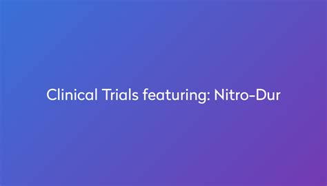 nitro dur      power