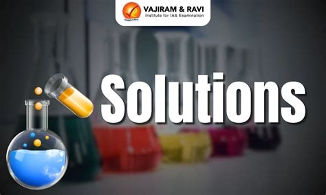solutions types properties  examples upsc notes