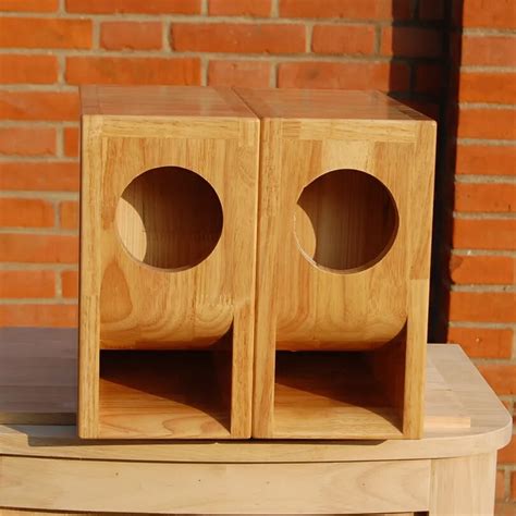 3 4 Inch Full Range Speaker Maze Folding Solid Wood Box Empty Speaker Cover Box Speaker