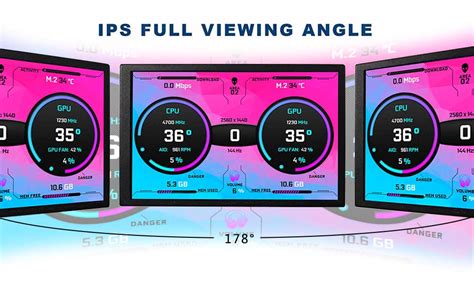 VSDISPLAY 8 Zoll 1280 X 800 Mini HDMI IPS LCD Monitor Universal 120 Mm