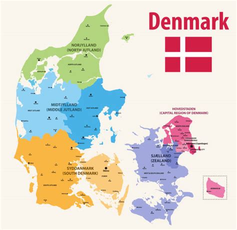 Jutland Peninsula On World Map