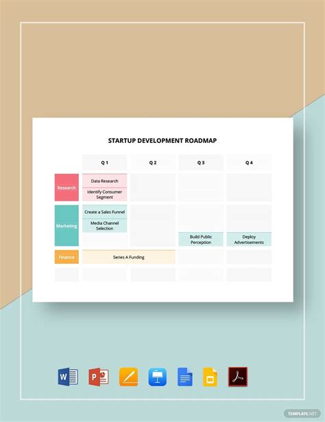 Personal Development Roadmap Template in Google Docs, Word, PowerPoint ...