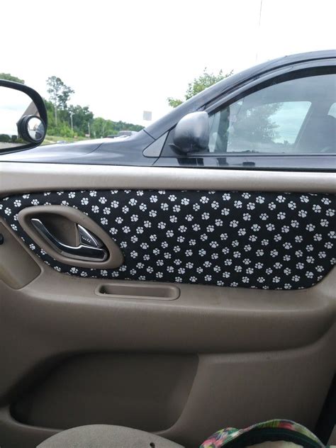 DIY Car Door Panel Upholstery Fabric