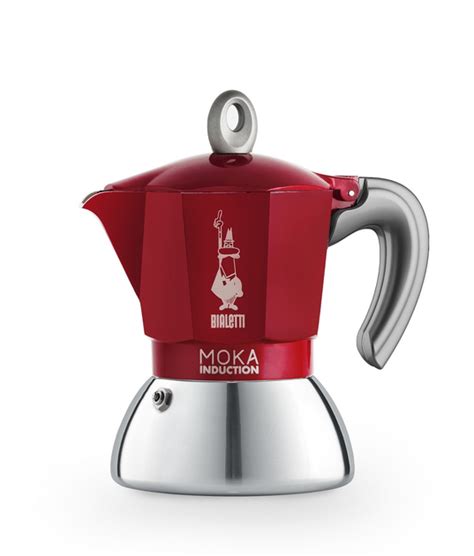 Гейзерная кофеварка Bialetti New Moka Induction на 2 чашки (100 мл ...