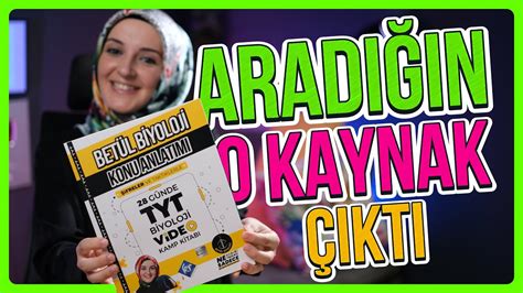 TYT Biyoloji Kaynak İnceleme Tavsiye 28 Günde TYT Biyoloji Kampı 2024