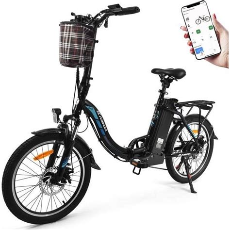 Vélo Électrique 20 Pliable KAISDA K7 350W Batterie amovible