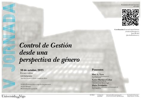 Jornada Control De Gesti N Desde Una Perspectiva De G Nero Aico