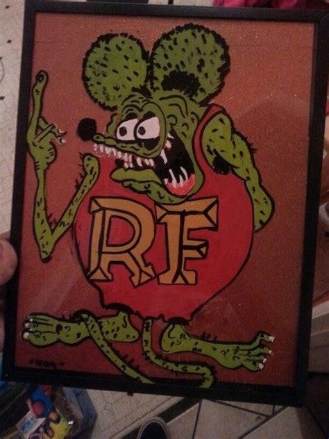 Leche Pinstriping Rat Fink Rat Rod Pinstriping Rat Fink