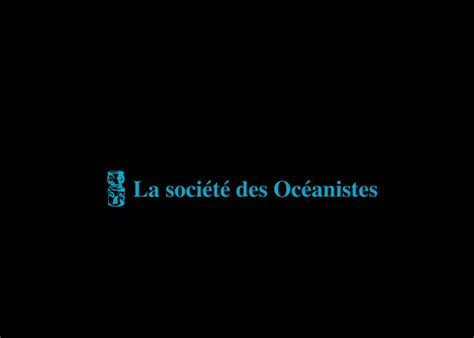 Logo Noir La Soci T Des Oc Anistes