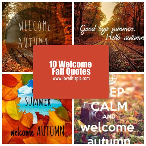 10 Welcome Fall Quotes