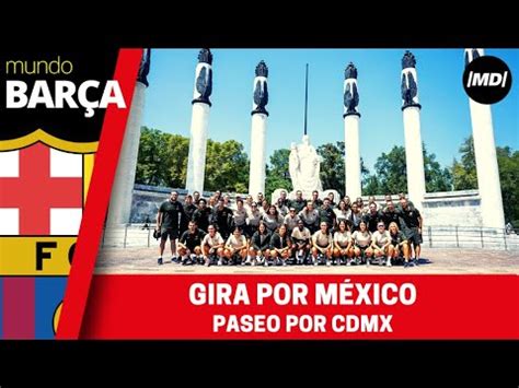 Fcb Femenino Las Jugadoras Del Bar A Se Dan Un Paseo Por Ciudad De