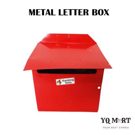 metal letter box traditional letter box lazada