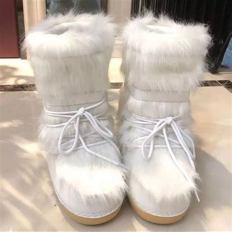 Y K Winter Furry Boots Kawaii Artofit