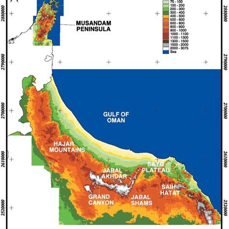 Digital Elevation Model Dem Generated From Scale