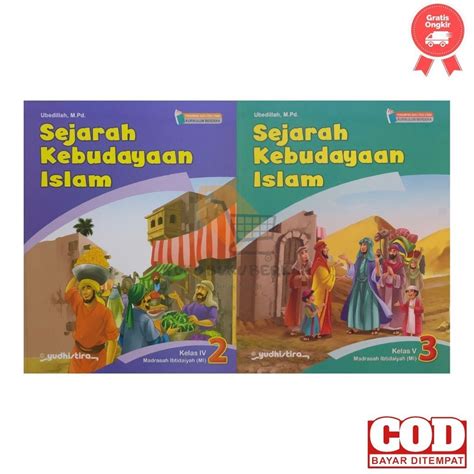 Jual Buku Sejarah Kebudayaan Islam Kelas 3 4 5 6 MI Kurikulum Merdeka