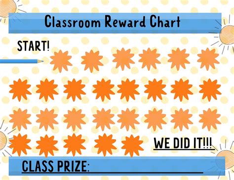 24x18poster SIZE Classroom Reward Chart Instant - Etsy | Classroom ...