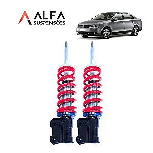 Kit de Suspensão de Rosca Slim Vw Jetta Flex eixo Rigido 2011 2013