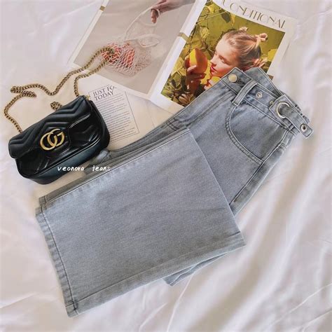 Jual Kulot Jeans High Waist Celana Jeans Highwaist Wanita Shopee Indonesia