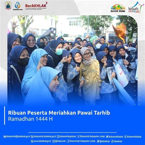 Ribuan Peserta Meriahkan Pawai Tarhib Ramadhan H Persepsi Co Id