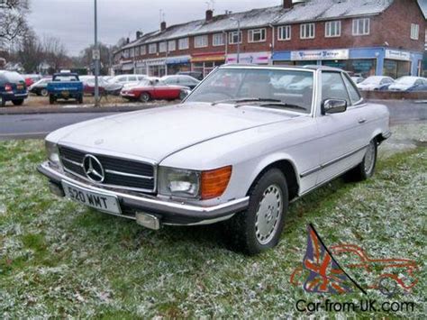 1985 Mercedes Benz SL 350 Sports Convertible 3500cc Petrol