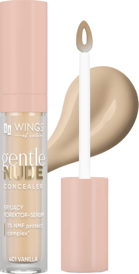 AA WINGS OF COLOR Gentle Nude korektor kryjący 401 Vanilla 6 2 g