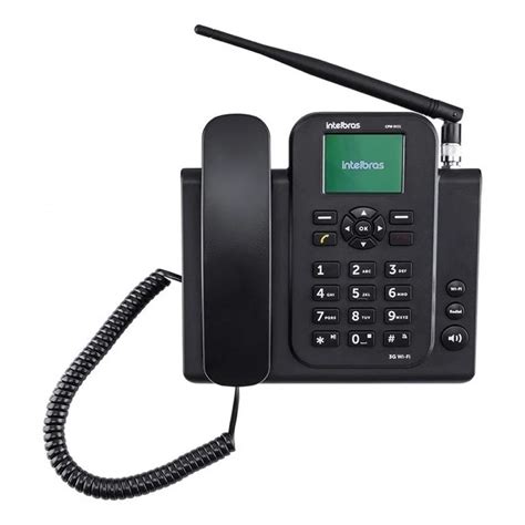 Telefone Celular Fixo Rural Intelbras CF 4202 2G Dual Chip