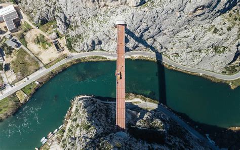 Pogledajte kako je građen most Cetina iznad Omiša Koordinacija