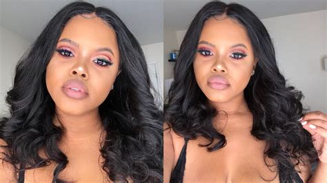 Grwm Edgey Summer Makeup Hair Ft Nadula Hair Youtube