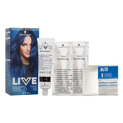 Vopsea De Par Semi Permanenta Schwarzkopf Live Ultra Brights 095 Electric Blue 80 Ml Emag Ro