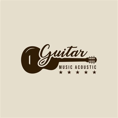 The Logo For Guitar Music Acoustic