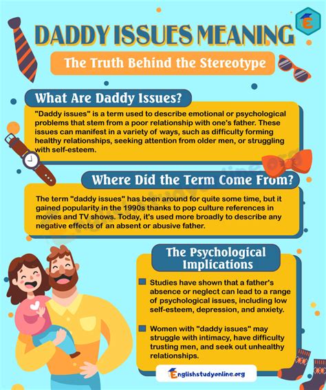 Daddy Issues Meaning Understanding The Psychology Behind Father