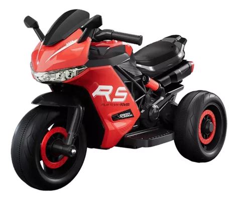 Moto Eléctrica Infantil Recargable 6v Con Luces Y Música Honey Whale