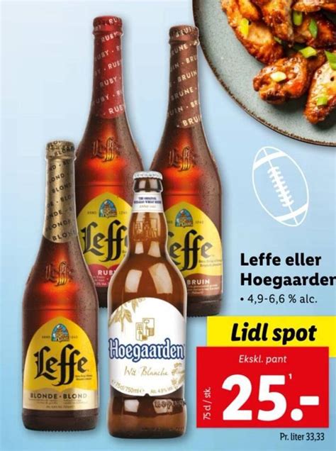 Leffe Eller Hoegaarden Tilbud Hos Lidl