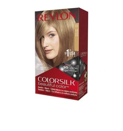 REVLON COLORSILK TINTE SIN AMONIACO 61 RUBIO OSCURO Cosmetics Co