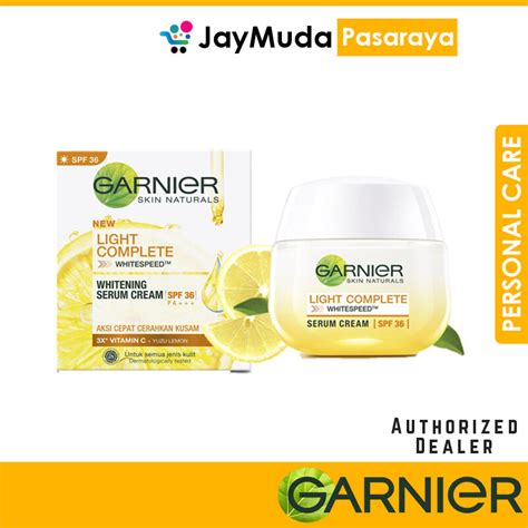 Garnier Light Complete Whitening Serum Cream SPF36 PA 50ml Aksi Cepat