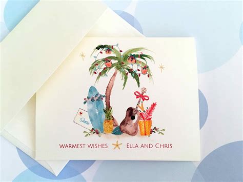 Tropical Christmas Cards