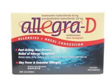 Allegra-D Allergy & Congestion Non-Drowsy Tablets reviews in Allergy ...