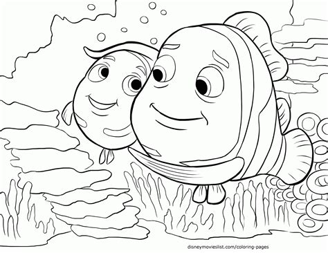 Free Coloring Pages Finding Nemo - Coloring Home